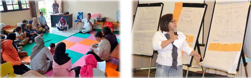 Aktivitas pelatihan dan pendampingan masyarakat di Kota Ambon 