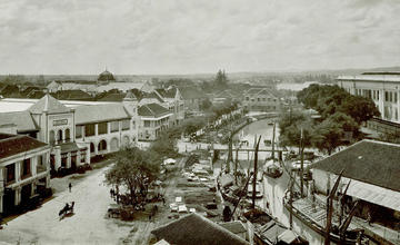 Kota Semarang salah satu dari 15 gemeente (kotapraja) yang diberi otonomi dan berkembang di masa pemerintah kolonial Belanda <br> Sumber: KTLV
