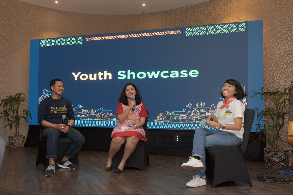 Floating School dan UNFPA berbagi pengalaman dalam side event Youth Showcase