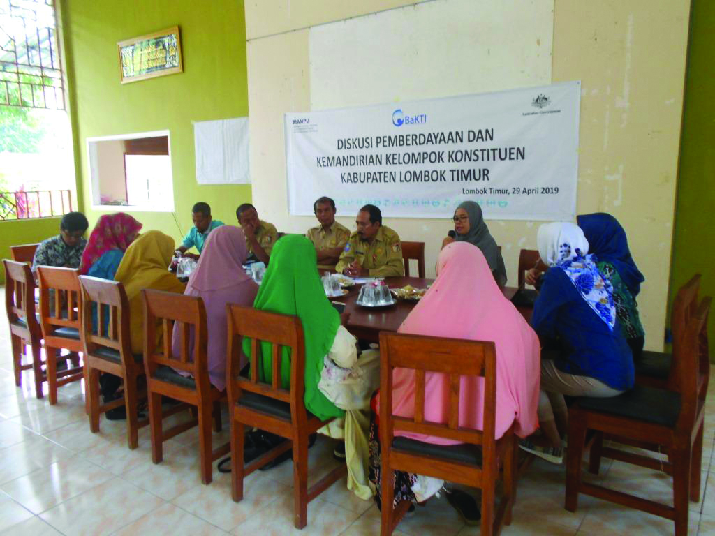 Kegiatan memperkuat kelompok konstituen dan Pelatihan Kelompok yg didanai Dana Desa 