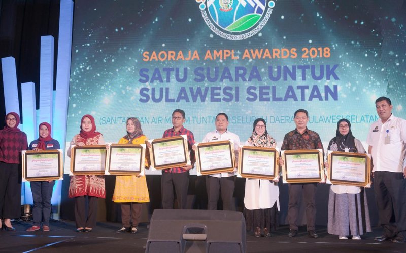 Para penerima penghargaan Saoraja AMPL Awards 2018