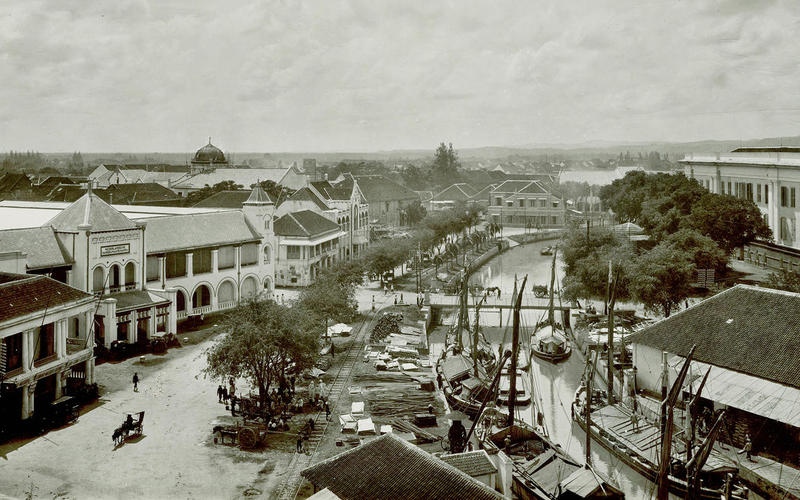 Kota Semarang salah satu dari 15 gemeente (kotapraja) yang diberi otonomi dan berkembang di masa pemerintah kolonial Belanda <br> Sumber: KTLV